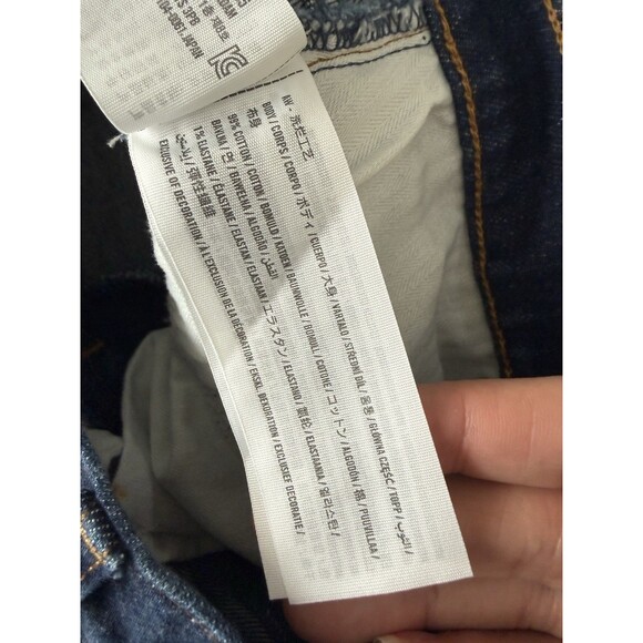 Abercrombie Fitch 90s Straight Ultra High Rise Medium Wash Jeans Size 8 29 Short - Picture 7 of 11